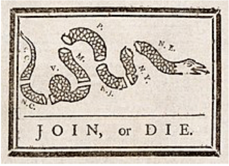 Join or die