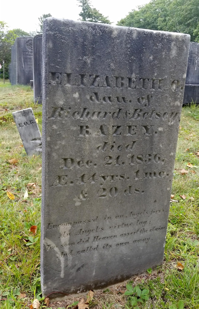 Elizabeth Betsey Razey Grave