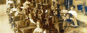 Black School children