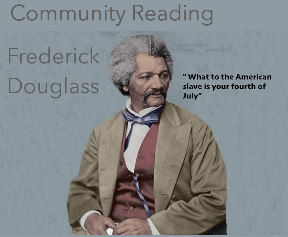 Frederick Douglass Statewide readings