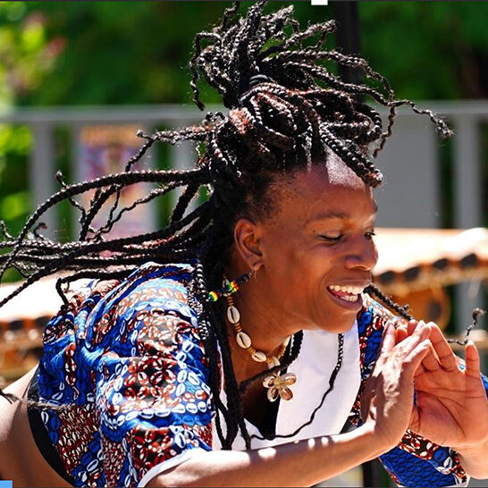 Juneteenth dancer